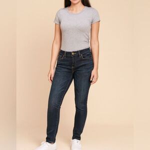 No Boundaries Juniors Women’s Skinny Jeans Size 3 Dark Wash Stretch Denim